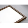 thumbnail image 3 of 22x7 Frame Brown Solid Wood Picture Frame Width 0.75 Inches | Interior Frame Depth 0.5 Inches |, 3 of 8