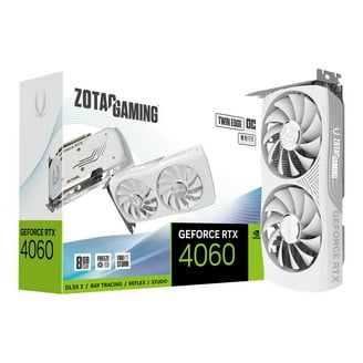 ZOTAC GAMING GeForce RTX 4060 8GB Twin Edge OC GPU, Compact PC