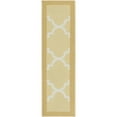 thumbnail image 2 of Well Woven 9" x 31" Stair Tread [Set of 7] Beige Diamond Pattern Brooklyn Trellis Geometric Flatwoven, 2 of 3