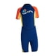 thumbnail image 1 of Trajes de neopreno para niños, traje de buceo de verano, talla XXL, azul oscuro XXL azul oscuro, 1 of 9
