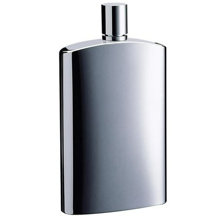 Metallic Pocket - Visol VF2071 David Brushed Metallic Small Stainless Steel 4 oz. Hip Flask
