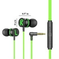 thumbnail image 3 of Latrodar Earbuds Headphones With Microphone, Noise Isolating Safe&Non-Toxic owerful Heavy Stereo Green Home Stuff, 3 of 5