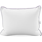 Down + Feather Blend Luxury Hotel Pillow - Goose and Feather Down - Queen Anne Pillow Company Duchess Bed Pillow - Made in USA (Standard Soft)