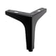thumbnail image 4 of Paquete de 4 patas de metal negras para muebles de 13 cm - Para armarios, sofás, mesas de centro, muebles de TV y otras patas de muebles., 4 of 5