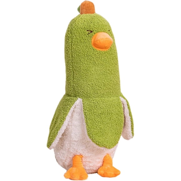 Peluche Canard Banane PEACHCAT Jouet en Peluche Mignon Oreiller en Peluche Canard Animal en Peluche pour Filles et Garçons Vert 19,7 Pouces