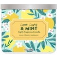 thumbnail image 2 of Mainstays 3-Wick Scented Container Candles, Lemon Leaves & Mint and Pineapple Lily, 14 oz, 2-Pack, 2 of 3