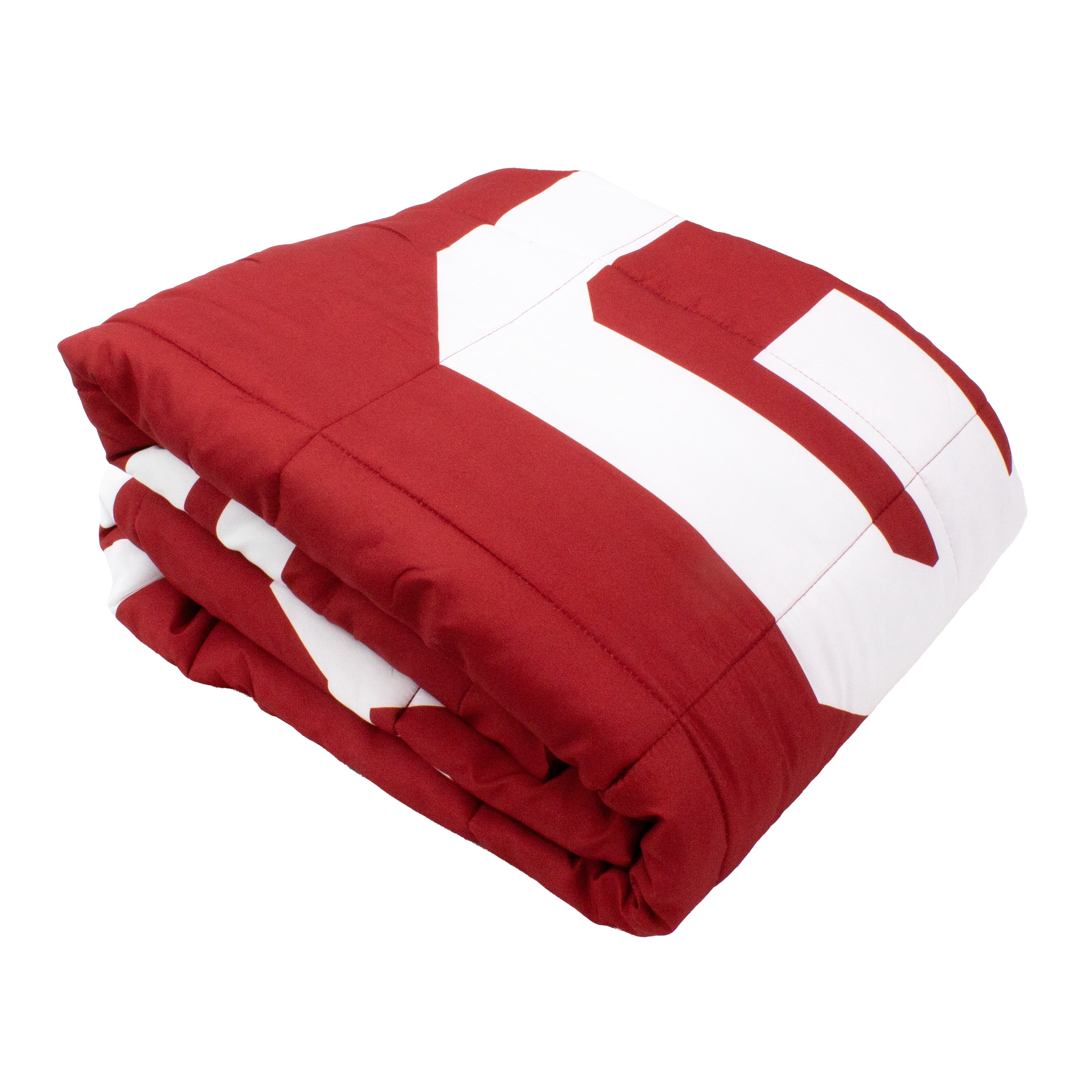 College Covers Oklahoma Sooners Reversible Big Logo Soft and Colorful Comforter Queen