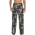 thumbnail image 3 of Xecao Colorful Screws Men's Straight Lounge Pajama Pants: The Ultimate in Comfortable Sleepwear, 3 of 9