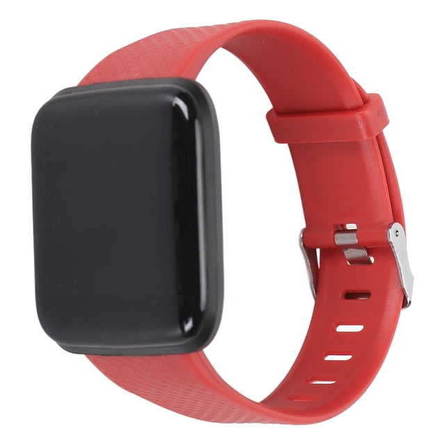 Smart Bracelet, Watch Straps Waterproof HS6620D Chip Sleep Tracking Step Counting 1.44in HD Screen Smart Fitness Watch for Workout Blue,Red