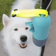 thumbnail image 4 of Dispensador de Bolsas para Caca de Perro para Correa con Luz Incorporada y Clip de Metal, Dispensador de Bolsas para Caca (Cristal Azul) 114cm Sin Batería, 4 of 5