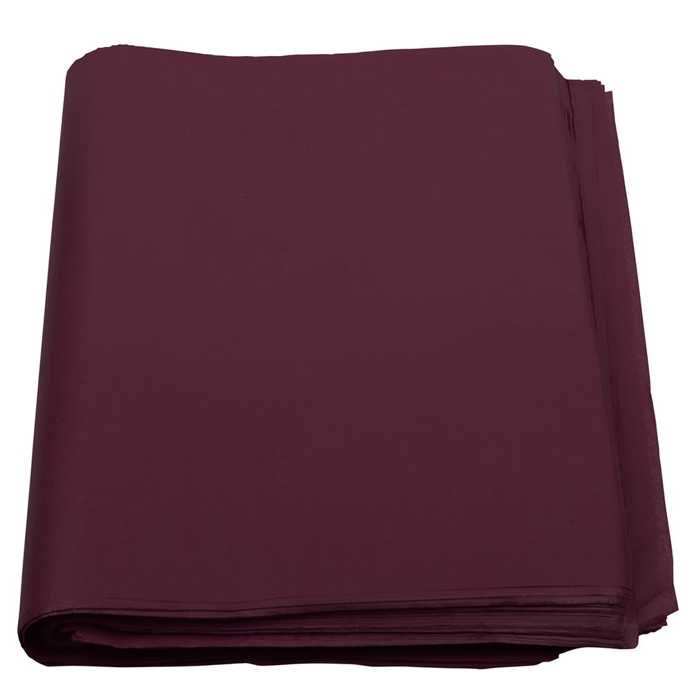 JAM Gift Tissue Paper, Burgundy, 480 Sheets/Ream