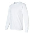 thumbnail image 2 of Gildan Cotton 6 oz. Long-Sleeve T-Shirt (G240) (White[3XL], White[3XL]), 2 of 5