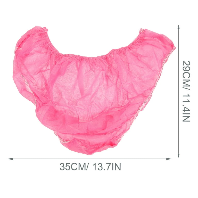 10 Sets of Disposable Underwear Travel Underwear Soft Disposable Panties  for Women
