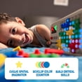 thumbnail image 3 of Super Blocks Pattern Matching Puzzle Games, Original 1000+ Challenges Brain Teaser Toys for Kids & Teens, Easter Basket Stuffers Birthday Gifts for Boys Girls, Travel Games for Road Trips, 3 of 6