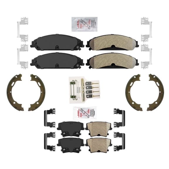 AmeriPRO Ceramic Pads Parking Brake For Chrysler 300 All Wheel Drive 2005-2021