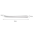 thumbnail image 1 of Professional Stainless Steel Shoe Horns Long Handle Shoehorn Convenient Shoes Wearing Lifter, 1 of 4