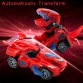 thumbnail image 2 of Auto Dinosaurio Transformable Huwairen HG-788 con Luces LED y Sonido, 2 of 5