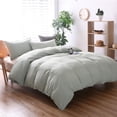 thumbnail image 3 of Juego de ropa de cama con edredón de fácil cuidado (n.º 3), funda de edredón de algodón lavable a máquina y 2 fundas de almohada, 3 of 8