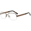 Contour Mens Prescription Glasses, FM9191 Brown