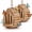 2PCS, variant on Butterfly House for Outside, Butterfly House Wooden Shelter with Hanging Rope and Feeder Tray, Teardrop Garden Shelter for Butterflies Moths Lacewings Yard Decor (1PCS)