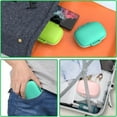 thumbnail image 5 of Travel Pill Box - 8 Compartments (3 Pack, Pink+Blue+Green), 5 of 5