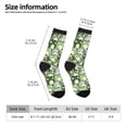 thumbnail image 2 of Balery Cute Frog Calcetas Largas con Estampado para Hombre y Mujer – Suaves y Transpirables, Talla Única (US 5-11), 2 of 6