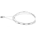 thumbnail image 4 of Collar en capas simple para mujer, collar con colgante en forma de corazón, accesorio de joyería (blanco K), 4 of 14