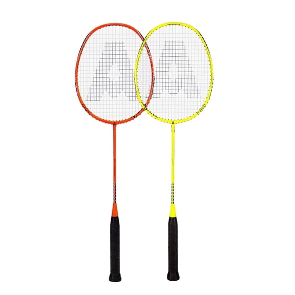 1Pair Professional Badminton Rackets 2 Player Light Weight Badminton Racquet Set Shuttlecocks Racquet for Adults Kids