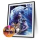 thumbnail image 2 of 5D bricolaje taladro completo diamante pintura abrazo lobo cruz puntada bordado mosaico FLhrweasw Nuevo, 2 of 8