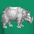 thumbnail image 3 of CafePress - Durer Rhino Black T Shirt - Men's Classic Graphic Cotton T-Shirt, 3 of 4