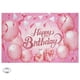 thumbnail image 1 of Muyoka 180x115CM Fondo de feliz cumpleaños Banner Fondo de cumpleaños rosa Mujeres Princesa dulce Chica Fotografía Fondo Decoración de fiesta para el hogar Interior al aire libre Muyoka Hogar, 1 of 7