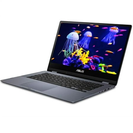 Asus VivoBook Flip TP412FA-SB55T 14" Touch 8GB 512GB SSD Core™ i5-8265U 1.6GHz Win10H, Star Gray (Scratch And Dent Refurbished)
