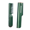 thumbnail image 4 of Cordless Hair Straightener Brush Multifunctional Hot Comb for Home Women Men Green, 4 of 7