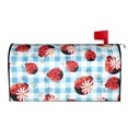 thumbnail image 2 of Gaeub Flowers and Lady Bugs Waterproof and Sunproof Mailbox Protective Cover Magnetic Mailbox Protrective Cover for Outdoor Home Garden Decor - 25.5x21 in, 2 of 9