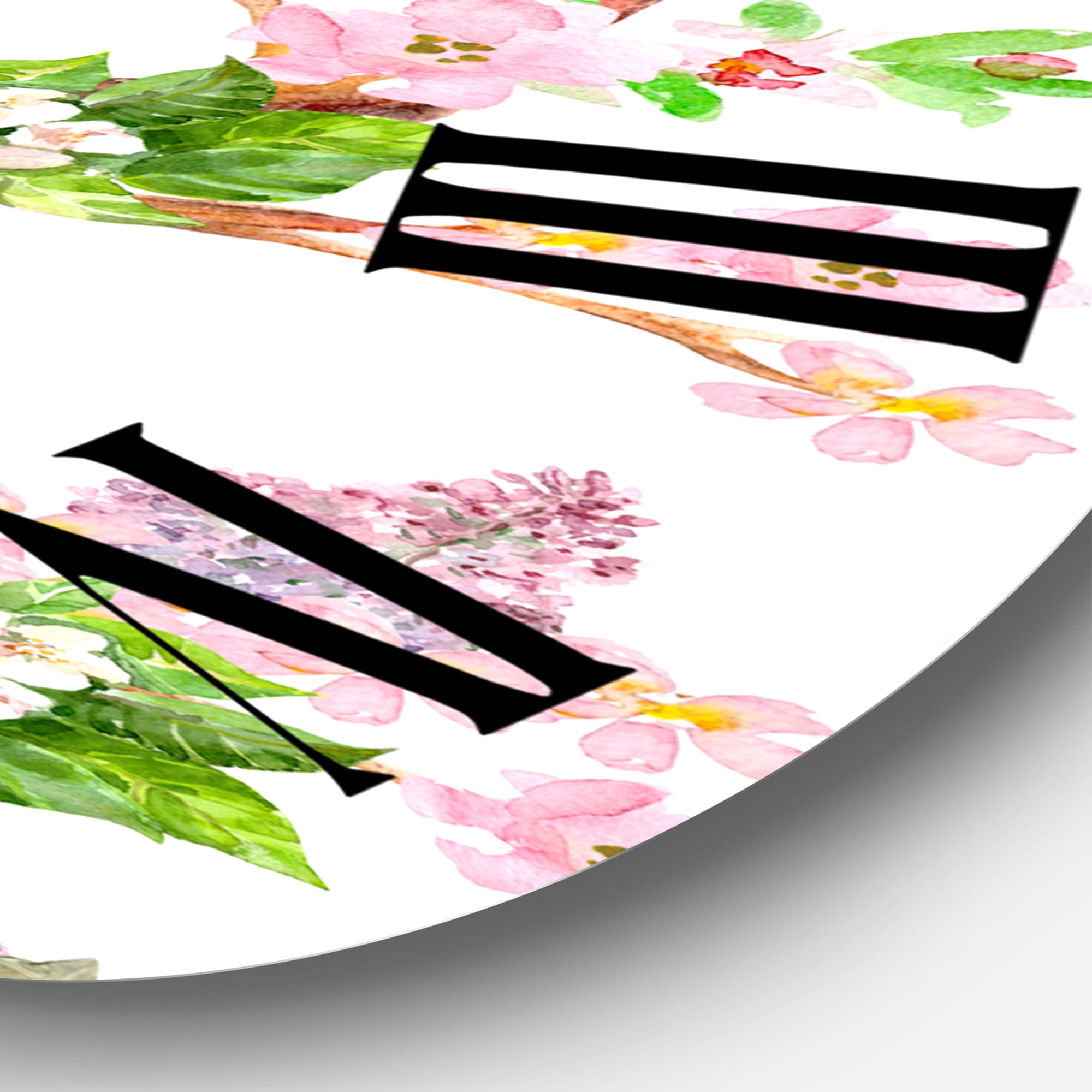 Designart 1 in Quartz Traditional Wall Clock