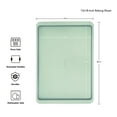 thumbnail image 3 of KitchenAid Aluminized Steel Nonstick 13x18-inch Cookie Baking Sheet Pan, Pistachio Green, 3 of 8