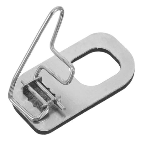 KONTONTY Durable Steel Arrow Rest with Adhesive Backing for Easy Replacement and Enhanced Accuracy Silver for Home Use
