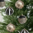 thumbnail image 3 of Grrvtrz Christmas Balls Ornaments for Xmas Tree 6 Pcs Christmas Tree Decorations Tree Hanging Balls MultiColor Christmas Balls Ornaments Set for Party,Christmas Ornaments,Christmas Decorations, 3 of 5