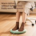 thumbnail image 4 of Foot warm artifact Foot massage heater home office under the desk massage electric heater,1 * Foot warm artifact,Green, 4 of 7