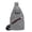 Grey, variant on Stylish Versatile Chest Shoulder Crossbody Bag for Daily Commute and Use Casual Beach Backpack Travel Backpack