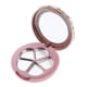 thumbnail image 1 of Mini caja de polvo de de ojos de plástico vacía de 4g con sartenes de aluminio y espejo, contenedor de maquillaje de cosméticos para base de br Naranja dorada Salvador Estuche para sombra de ojos en polvo, 1 of 8