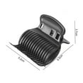 thumbnail image 6 of Skymirror 1 Set Salon Barrette Securely Fixed Strong Elasticity Hold Hair Evenly Curled Salon Hot Roller Super Hair Perm Insulation Clip Hair Accessories, 6 of 8