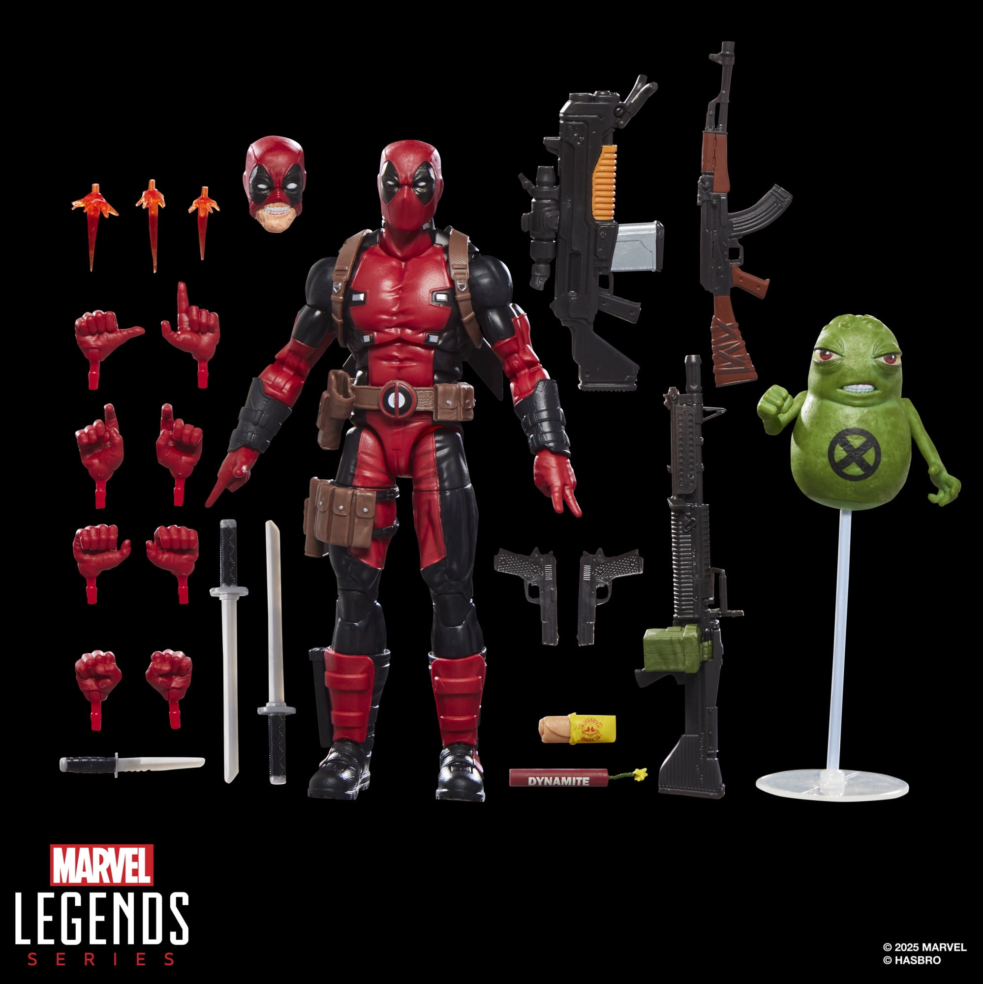 Marvel Comics - Marvel Legends Maximum Series - Deadpool Action Figure with Doop