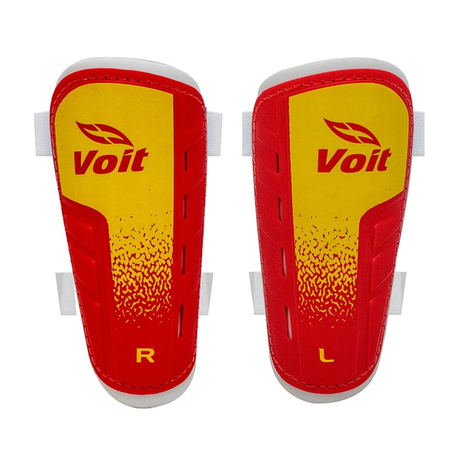 Espinilleras de Fútbol Deslizables Performance Rojo
