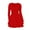 Red, variant on Women's Long Sleeve Dresses Square Neck Casual Party Club A-Line Mini Dress, A Dress Black M