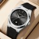 thumbnail image 4 of Bestwin Quartz Wholesale Fashion Silicone Strap Calendar Men's Quartz Wrist Watch - Luxury Waterproof Fashion Business Casual Sport Watches with Luminous Calendar Analogue Face, 4 of 4