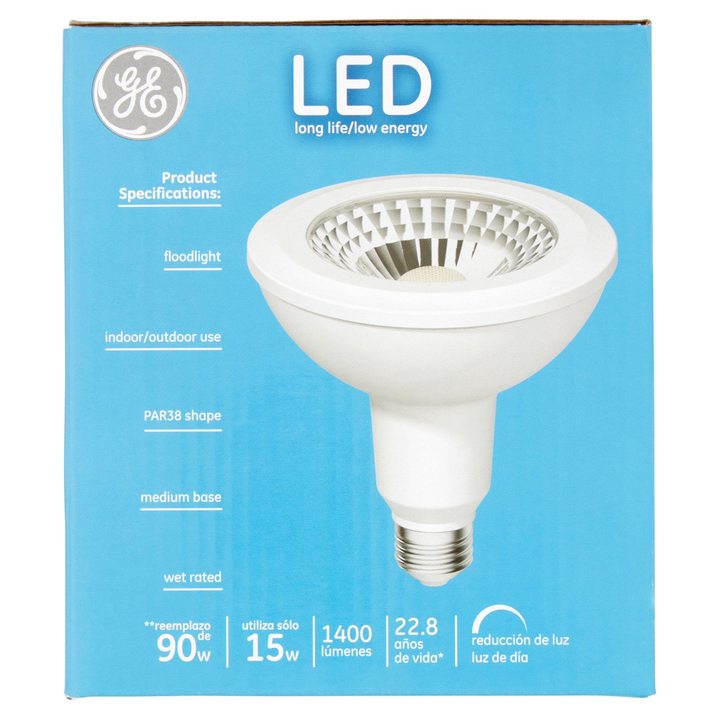 GE LED 15W 1400 Lumens Daylight PAR38 Bulb