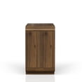 thumbnail image 3 of I Home Furnishings Summerfield Nightstand w/ USB in Walnut Finish, 3 of 4
