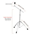 CACAGOO Cymbal Stand Straight & Boom Cymbal Stand Double Braced Legs
