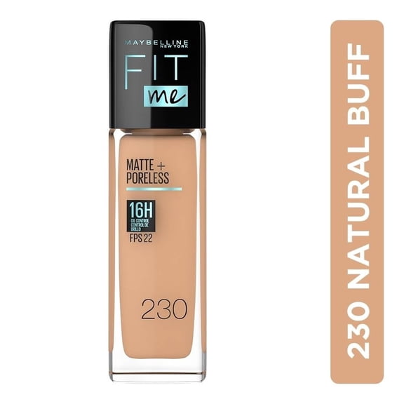 Base de maquillaje Maybelline New York Fit Me! matte + poreless 230 natural buff 30 ml